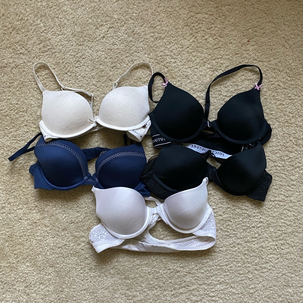 Bundle of 5 34A Bras